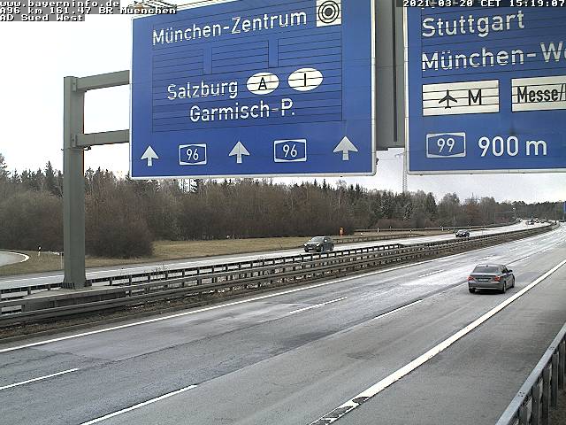 AS Germering-Süd - AD M-Süd-West - München - München - km 161 - Germany