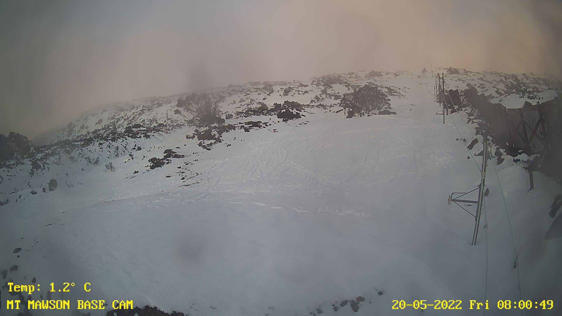 Mt Mawson Base Cam – Situated at the bottom of the Mawson run - Australia