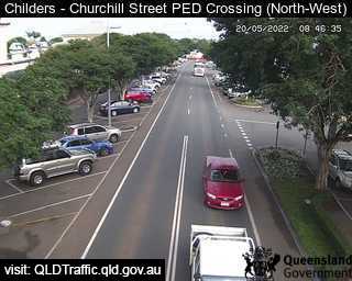 Childers - Churchill St Pedestrian Crossing - NorthWest - SouthWest - Childers - Wide Bay/Burnett - Australia