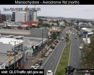 Maroochydore - Aerodrome Rd adjacent to Caltex Service Station - North - NorthWest - Maroochydore - North Coast - Australia