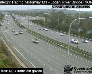 Beenleigh - Pacific Mwy M1 - Logan River Bridge - North - North - Beenleigh - South Coast - Australia