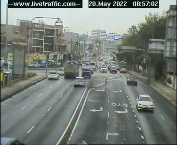Parramatta Road (Strathfield) - Parramatta Road at Leicester Avenue looking east towards Burwood. - E - SYD_MET - Australia