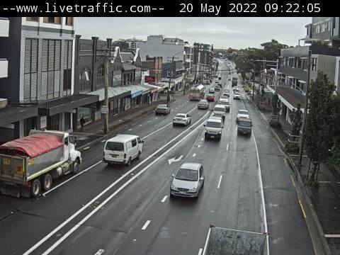 Victoria Road (Gladesville) - Victoria Road at Pittwater Road looking north-west towards Ryde. - N-W - SYD_NORTH - Australia
