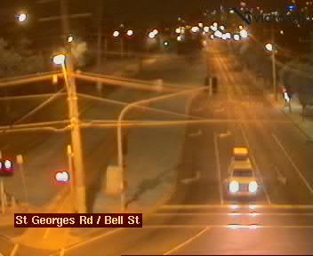 St Georges Rd (at Bell St), looking south - Australia