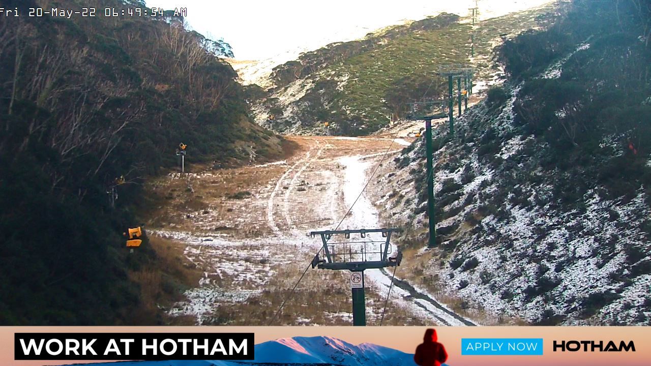 Slalom Gully - Hotham Snow Cam - Australia