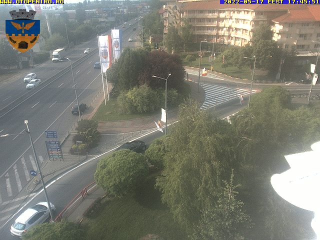 Otopeni - Centrul orașului și monitorizare trafic DN 1 - Romania