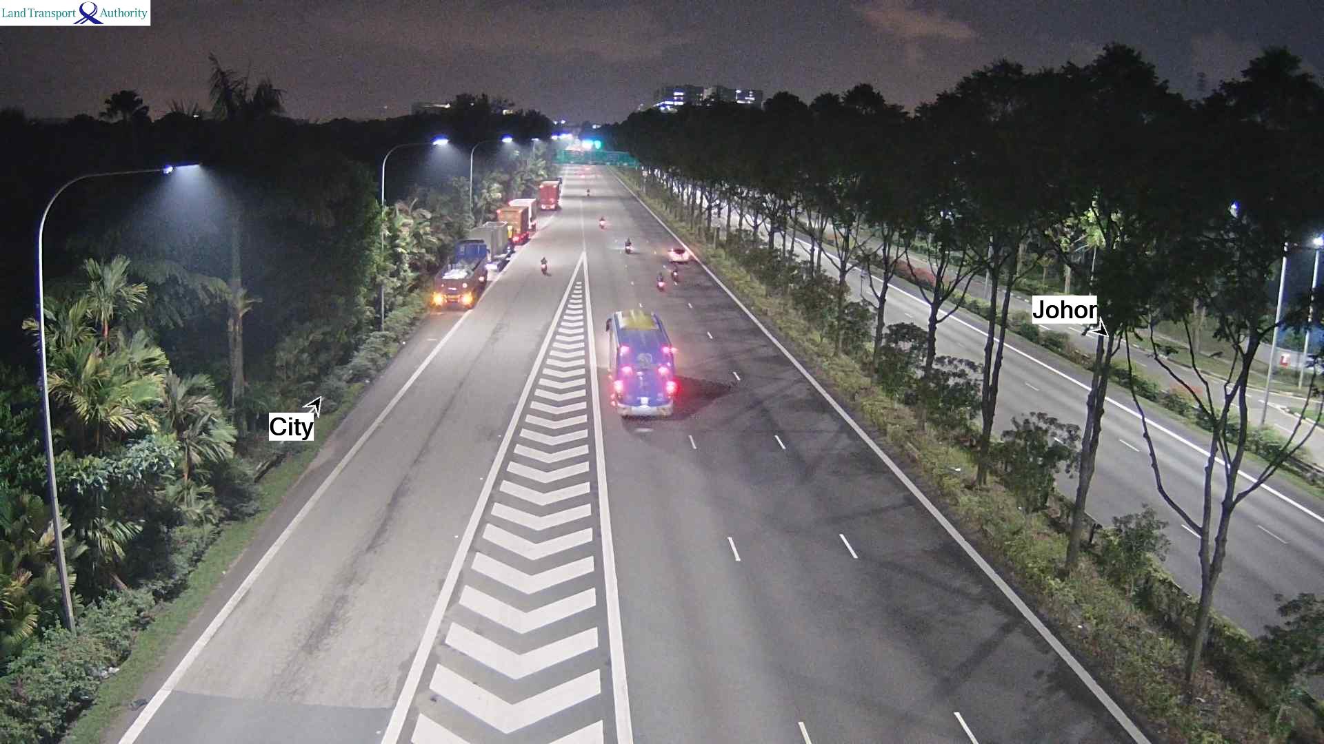 View from Entrance from Jln Ahmad Ibrahim - Ayer Rajah Expressway (AYE) - Singapore