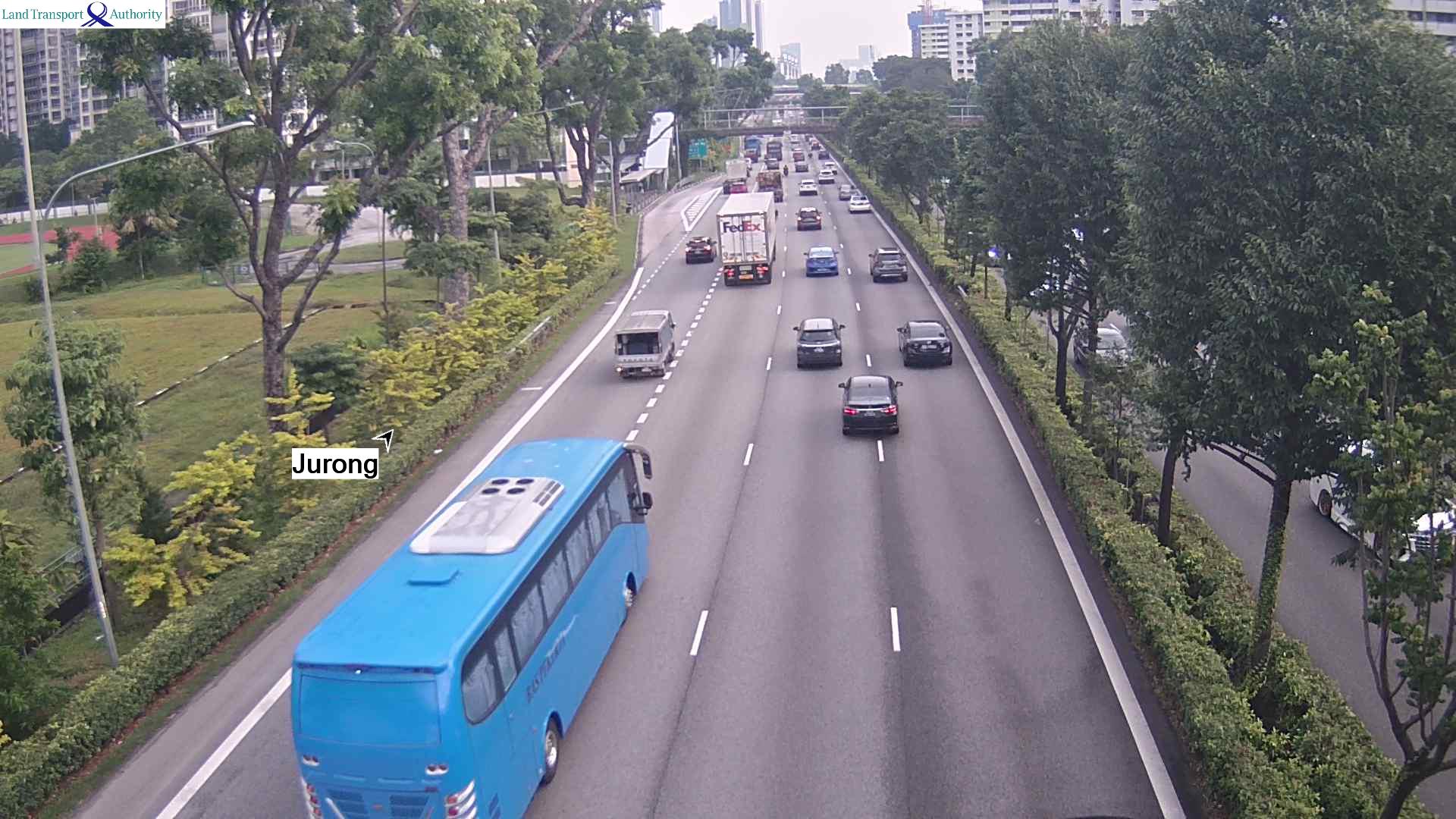 View from Near West Coast Walk - Ayer Rajah Expressway (AYE) - Singapore