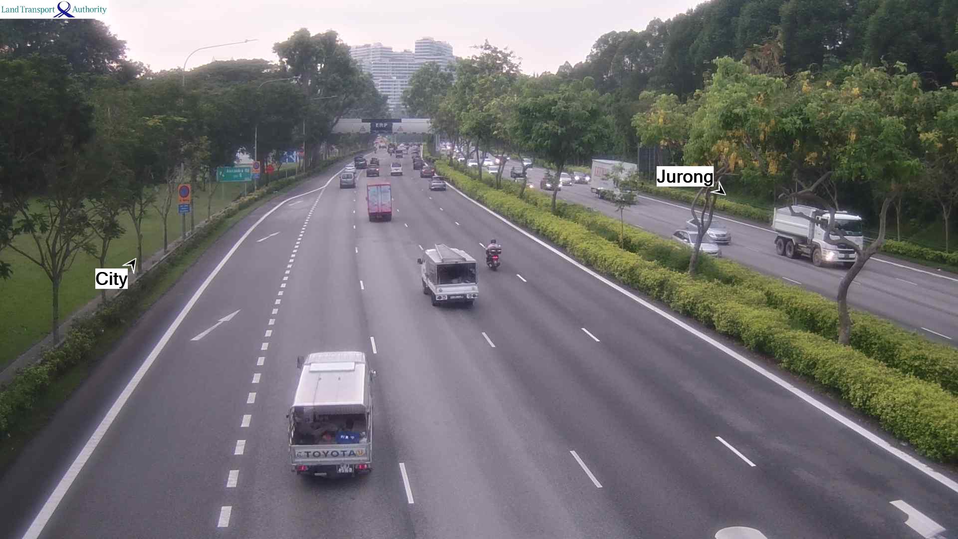 View from Towards Alexandra Road - Ayer Rajah Expressway (AYE) - Singapore