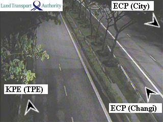 View from KPE/ECP - Kallang-Paya Lebar Expressway (KPE) - Singapore