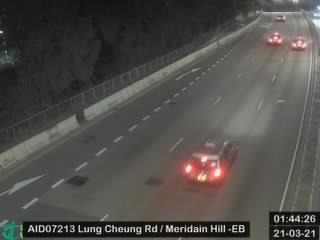 Lung Cheung Road near Meridain Hill - Eastbound [AID07213] - Hong Kong