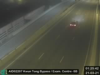 Kwun Tong Bypass near Vehicle Examination Centre - Southbound [AID02207] - Hong Kong