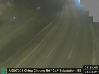 Ching Cheung Road near CLP Substation - Eastbound [AID07202] - Hong Kong