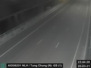 North Lantau Highway near Tung Chung (N) - Eastbound (1) [AID08201] - Hong Kong