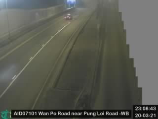 Wan Po Road near Pung Loi Road - Westbound [AID07101] - Hong Kong