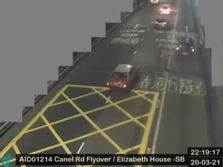Canal Road Flyover near Elizabeth House - Southbound [AID01214] - Hong Kong