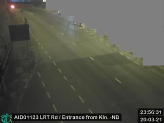 Lion Rock Tunnel Road near Entrance from Kowloon - Northbound [AID01123] - Hong Kong