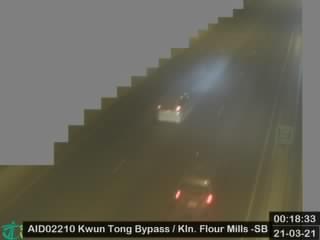 Kwun Tong Bypass near Kowloon Flour Mills - Southbound [AID02210] - Hong Kong