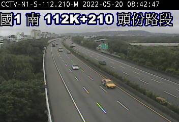 國道 1 號 (112210 - 南) (CCTV-N1-S-112.210-M) - Taiwan