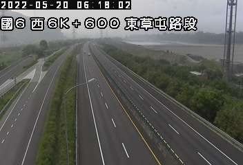 國道 6 號 (6600 - 西) (CCTV-N6-W-6.600-M) - Taiwan