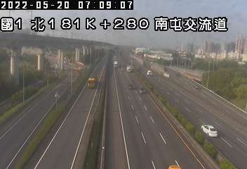 國道 1 號 (181280 - 北) (CCTV-N1-N-181.280-M) - Taiwan