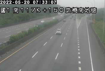 國道 1 號 (117150 - 南) (CCTV-N1-S-117.150-M) - Taiwan