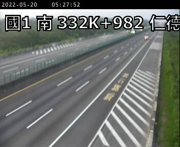 國道 1 號 (332982 - 南) (CCTV-N1-S-332.982-M) - Taiwan