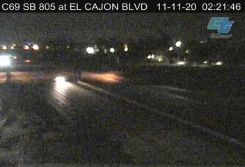 SB 805 at El Cajon Blvd (On Ramp) - USA
