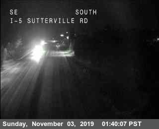 Hwy 5 at Sutterville - California