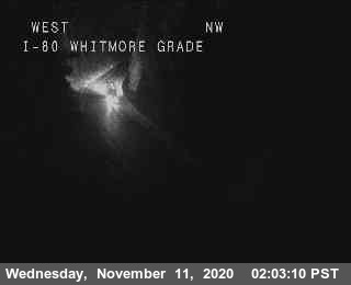 Hwy 80 at Whitmore Grade - USA