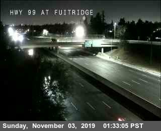 Hwy 99 at Fruitridge - California