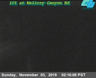 US-101 : Mallory Canyon Rd - California