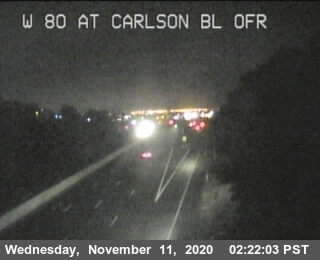TV503 -- I-80 : Carlson Blvd Offramp - California