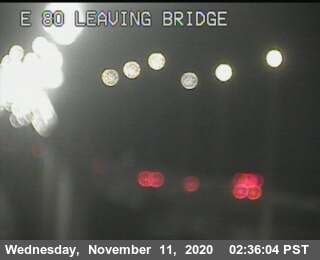 TVD39 -- I-80 : Leaving Bridge - California