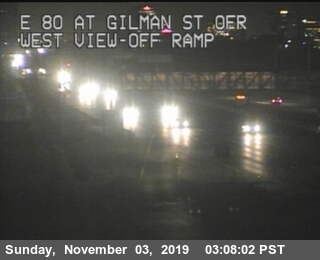 TVH06 -- I-80 : Gilman Street Offramp - California