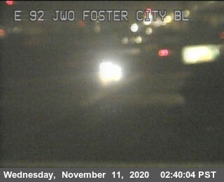 TVE01 -- SR-92 : Just West Of Foster City Blvd - California