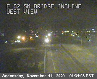 TVE02 -- SR-92 : San Mateo Bridge Incline - USA
