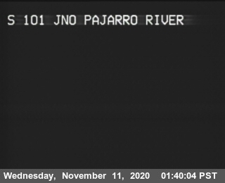 TVB60 -- US-101 : BEFORE PAJARRO RIVER BR - USA