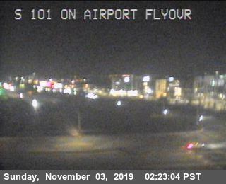 TV401 -- US-101 : On Airport Flyover Structure - California