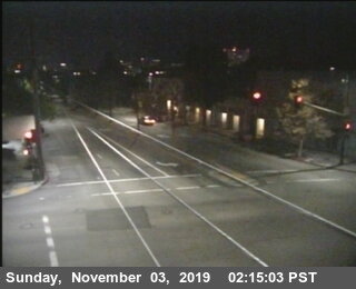 T251W -- SR-123 : Stanford Avenue- Looking West - USA