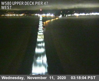 TVR05 -- I-580 : Upper Deck Truss Tower Pier 47 - California