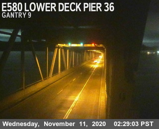 TVR31 -- I-580 : Lower Deck Pier 36 - USA