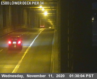 TVR29 -- I-580 : Lower Deck Pier 34 - California