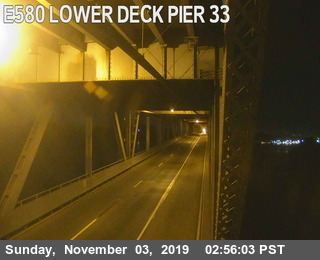 TVR28 -- I-580 : Lower Deck Pier 33 - USA