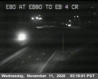 TVH38 -- I-80 : E80 at EB80 to EB 4 CR - USA
