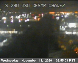 TV326 -- I-280 : Just south of Cesar Chavez - California