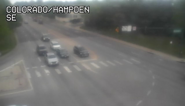 Colorado and Hamden - Looking North over Colorado Boulevard (hamcolonorth) - Denver and Colorado