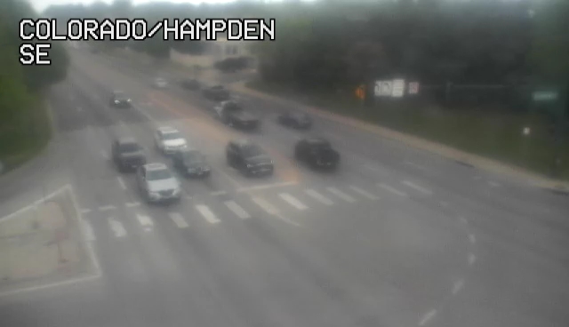 Colorado and Hamden - Looking West over Hampden Boulevard (hamcolowest) - USA
