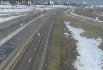I-25 - I-25  173.80 NB @ Tomah Rd - Traffic in lanes farthest from camera moving North - (12286) - USA