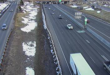 I-25 - I-25  218.30 SB : 0.2 mi S of 84th Ave - Traffic in lanes farthest from camera moving North - (11336) - Denver and Colorado
